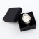 Men's wrist watch, with calendar, D-4.2 cm, strap L-26 cm, 3 atm, silver