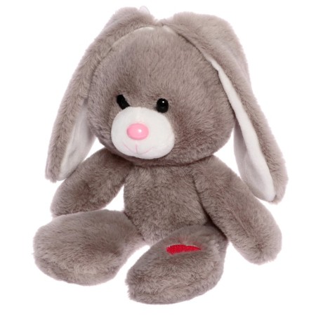 Soft toy "Bunny Bunny", 25 cm, gray color-2