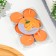 Set of candles of tea aromatic, 6 pcs, orange