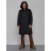 Coat insulated winter female, size 48, black color