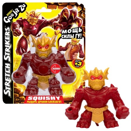 The stretching figure "Knight-Dragon Blazagot Stretch Stikers" 43491