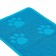 2-in-1 rug for a bowl/toilet of animals with rounded corners, 48 ​​x 35 cm, blue