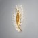 Bra "Wings" LED 24W 3000-6000K gold 50x20x15cm