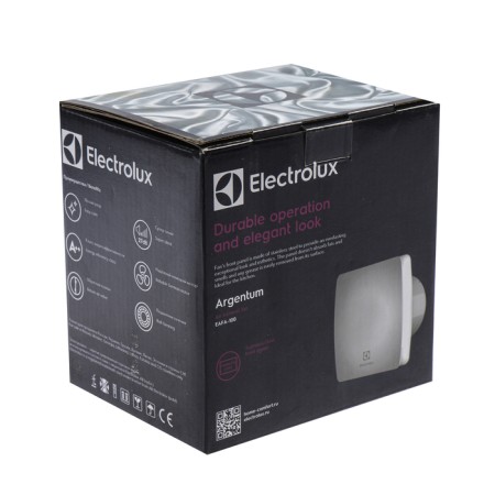 Exhaust fan Electrolux Argentum EAFA-100, D = 100 mm, gray-4