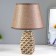 Table lamp 16445/1wt E14 40W bronze 22x22x34 cm Risalux