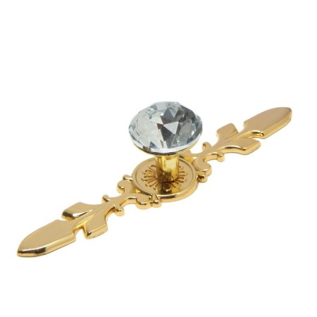 Handle button cappio, d = 20, l = 120 mm, color gold-1