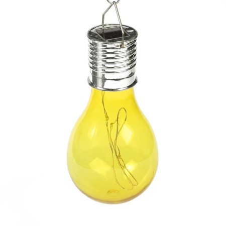 Garden lamp on the sunny battery "Yellow light", 8 × 14 × 8 cm, 5 LED, white glow-3