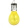 Garden lamp on the sunny battery "Yellow light", 8 × 14 × 8 cm, 5 LED, white glow
