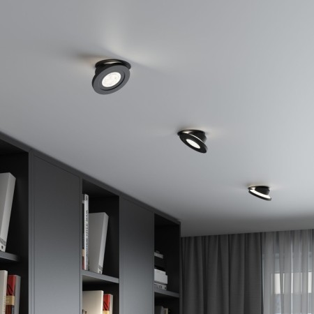 Introduced LED LED Elektrostandard, Surf, 94x94x68 mm, 6W, LED, 560LM, 4000K, black color black-3
