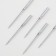 Needles for household sewing machines, universal, No. 80, 5 pcs