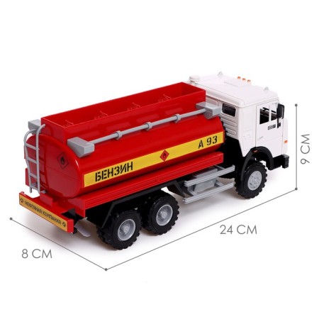 CAMAZ truck. Gas outlet ", inertial, open doors, sound and light effects-1