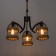 Senza chandelier 3he27 Black 44x39x20 cm