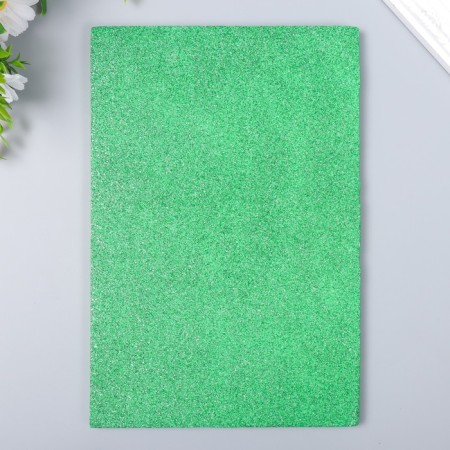 Foamiran "Mint Shine" 2 mm A4 format (set of 5 sheets)-3