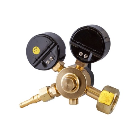 Carbon dioxide regulator "Svarog" U-30-5M, 10 MPa at the input, 1 MPa worker, 1.8 m3/hour-1