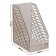 Paper tray, vertical, Stamm XXL, tinted brown, width 16 cm