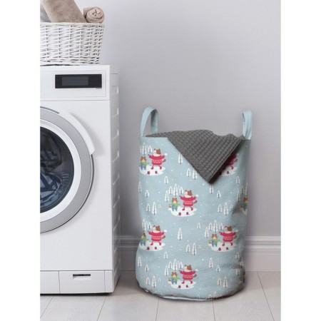 Basket for storage of things "Walk of cats", size 35x50 cm
