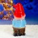 Garden figure "Dwarf with a pitchfork" 35x15x12cm