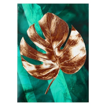 Picture on the canvas "Golden Leaf" 50*70 cm