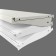Crohstein regulator inclined for rack, 40 cm, white color