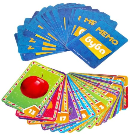 Game Card Memo "Buba", 50 cards 65x95 mm-4