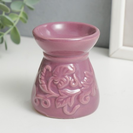 Aroma lamp ceramics "Grape Vine" mix 8x6.5x6.5 cm-1