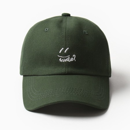 Minaku cap "smile", green color, size 54-56-6