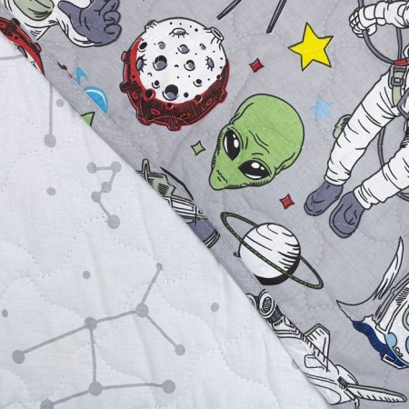 Space bedspread, size 160x200 cm-3