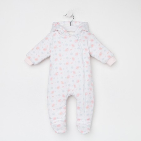 Dublep Own Duilled Children, White Color/Birds, Height 68 cm