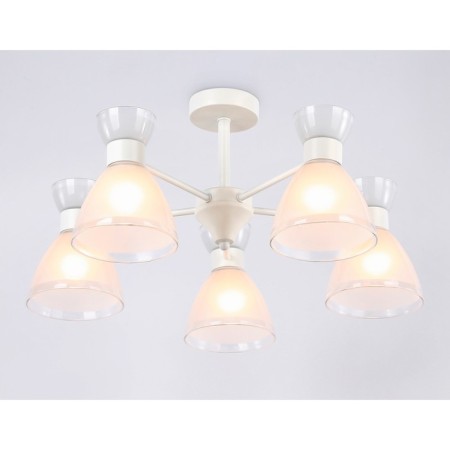 Suspended Ambrella Traditional Modern Homy Tr3179, E27, white color-1