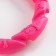 Chewing toy for dogs "twisted ring", 11.5 cm, pink