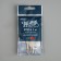 Garland "thread" 1 m dew, IP20, silver thread, 10 LED, red glow, CR2032x2