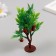 Artificial plant for creativity plastic "Bush of apple tree" 7.5x10 cm