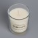 A candle in a glass flavored "grass and sky", 7x7 cm, 27 hours