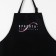 Apron of the master "Beauty - my religion" rubberized with pockets