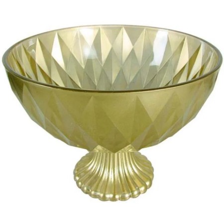 Fruit vase Bekker Stellar, d = 22.8 cm, gold color