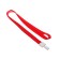 Badge tape, width-15 mm, length-80 cm, with plastic holder, red