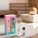 Gift set with a diffuser "Vase with a flower" strawberries, "wealth of aroma"