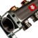 Collector Group Stout SMS-0932-000006, without flow meters, valve, 6 outputs, stainless steel. steel