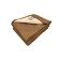 ARTI bedspread, size 180x200 cm, color is light brown