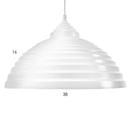 Lamp Bayerlux "Dome" 1x40W E27 with a white-gold 40x40x22-122 cm-6