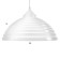 Lamp Bayerlux "Dome" 1x40W E27 with a white-gold 40x40x22-122 cm