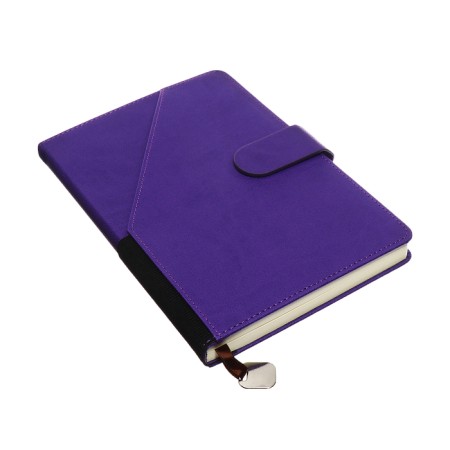 The diary of a non -section A5, 140l, cage, K/deputy, with a pen, in gift. box., purple-2