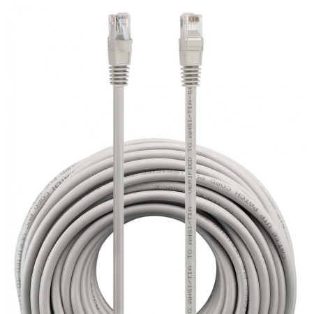 Buro UTP 4 pair CAT5E CCA Molded 20M Gray RJ-45 (M) -RJ-45 (M)-1