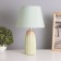 Table lamp "Angel" 1x40W E14 Green/Gold 22x22x38cm