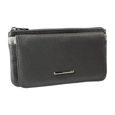 Purse with lightning, dark gray and light gray color