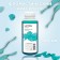 Floistic dye, for flowers, turquoise, 300 ml