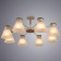 Tyler 35 cm chandelier, D 81 cm, 8x60W E27