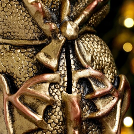 Pigger "Snake Gorynych" Gold, 19x16cm-4