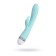 Flovetta by Toyfa Iris vibrator with clitoral stimulator, silicone, 22 cm, blue color