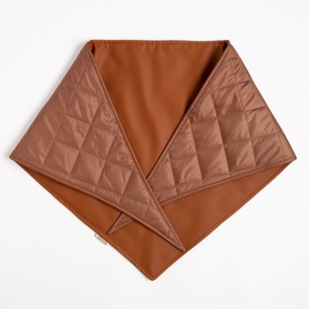 Women's scarf minku: casual collection brown color-3